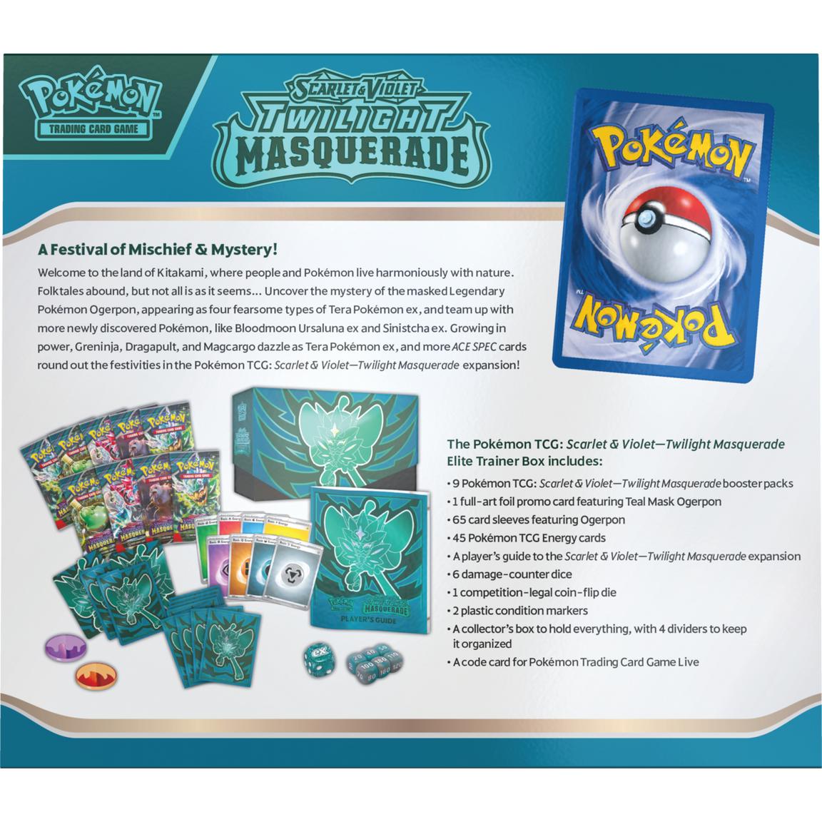 Pokémon Twilight Masquerade ETB Factory Sealed